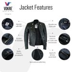 Classic leather jackets mens