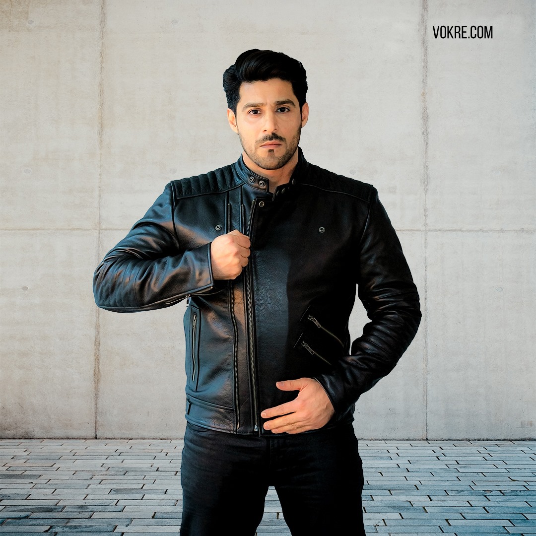 Classic leather jackets mens​​