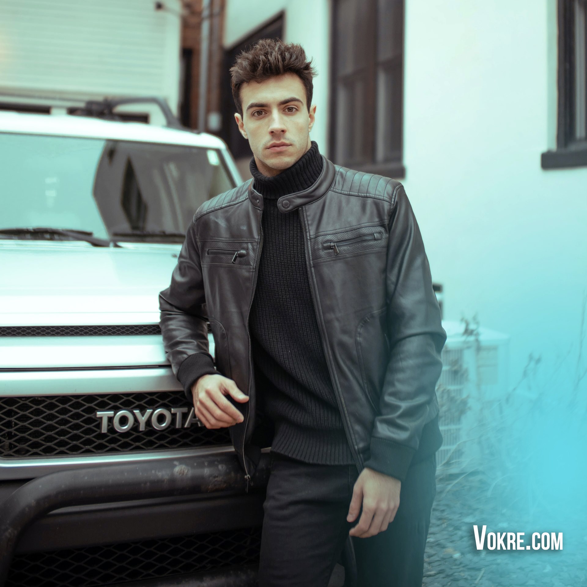 Classic leather jackets mens​​